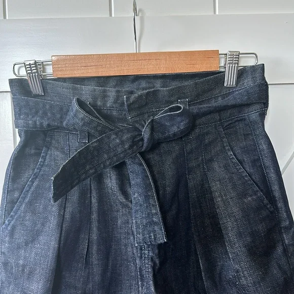 7 For all Mankind Tie High-waisted shorts - Picture 9 of 13